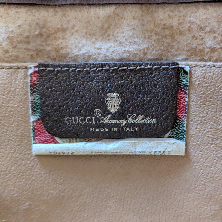Gucci GG Supreme Sherry Line Vintage Clutch