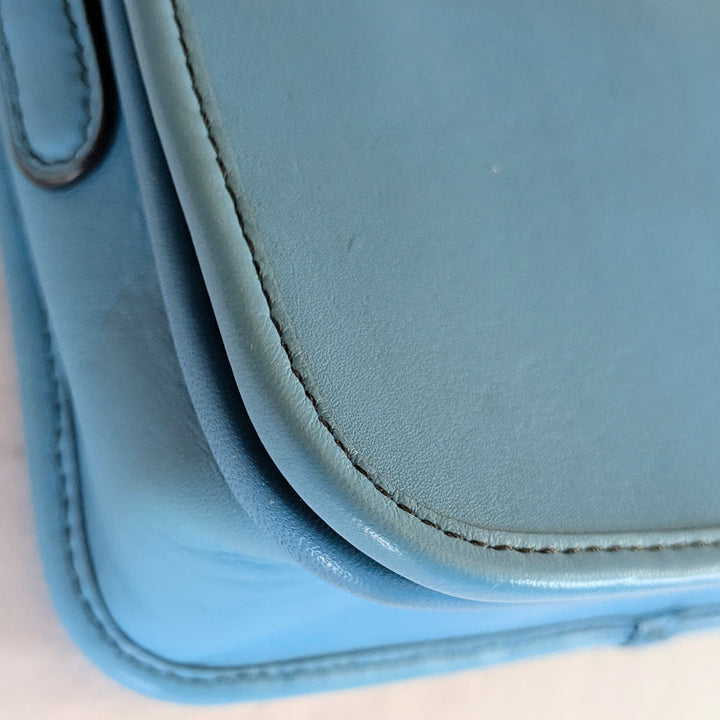 Coach Blue Leather Crossbody