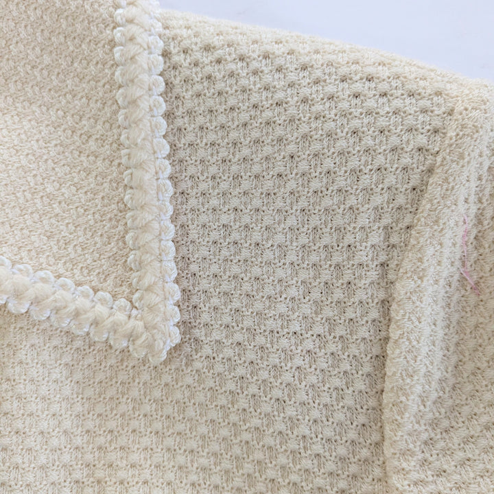 St John Cream Skirt Suit Size 6