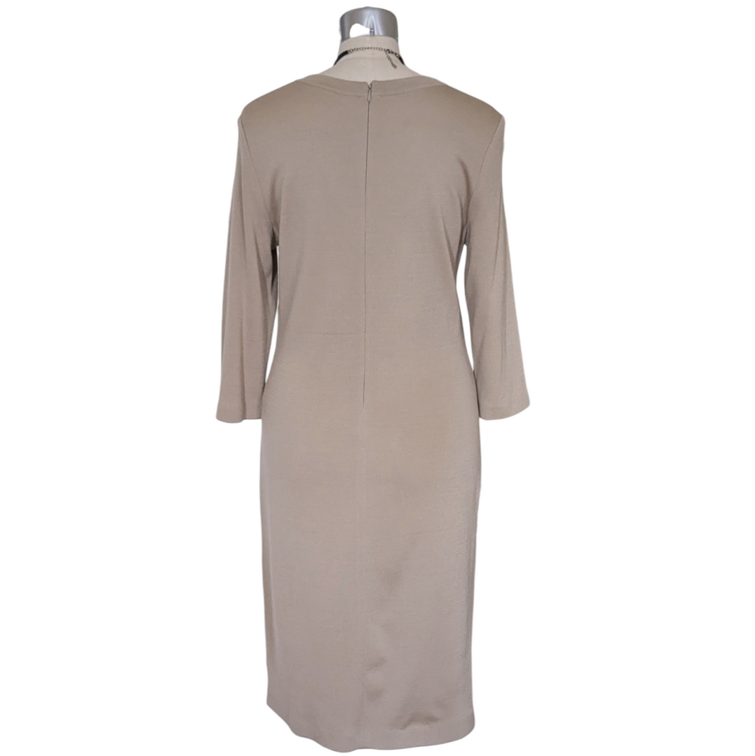 St John Knit Midi Dress Size 12