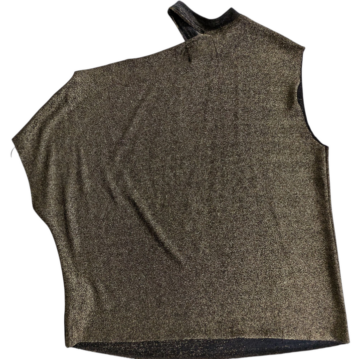 R+A Axel Gold Knit Top Size Medium