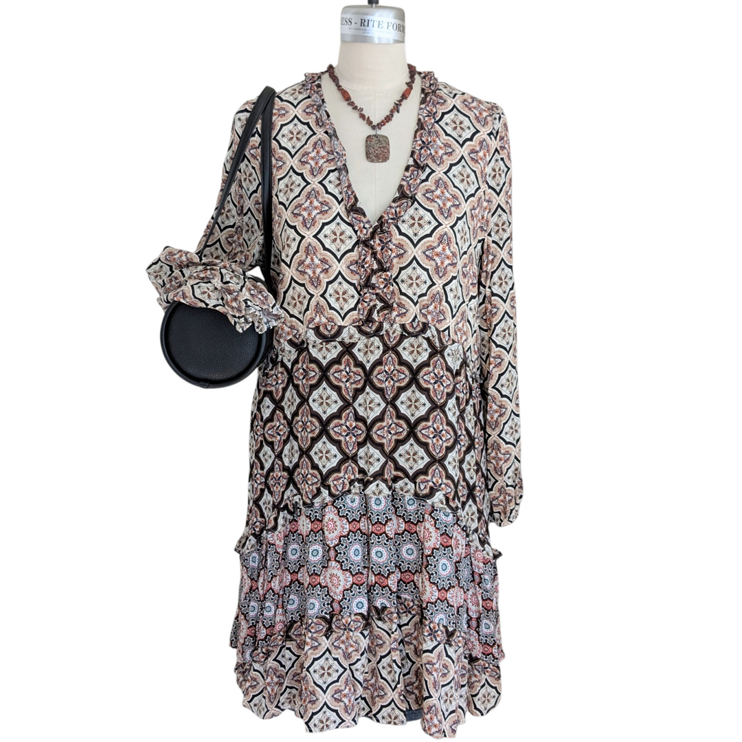 Anthropologie Casual Boho Dress Size XL C&J Collections Chicago Anthropologie Casual Boho Dress Size XL C&J Collections Chicago