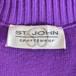 St John Santana Knit Sweater Size Small