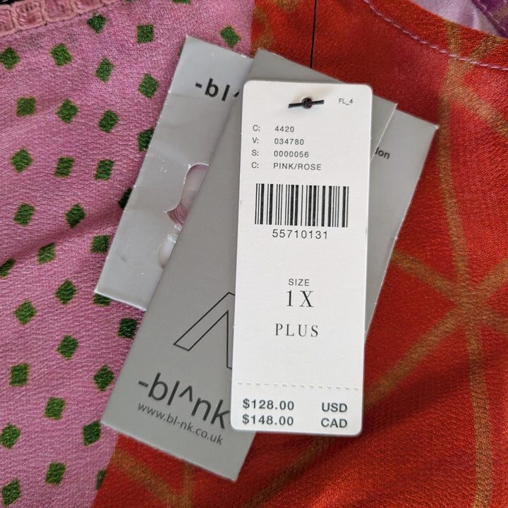 Anthropologie Bl^nk NY Tunic Size 1X