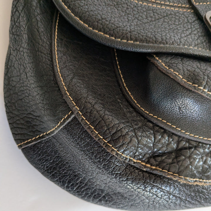 Patricia Nash Leather Saddle Bag