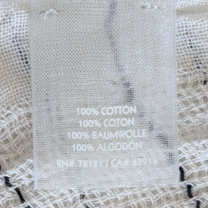 Eileen Fisher Cotton Scarf Wrap