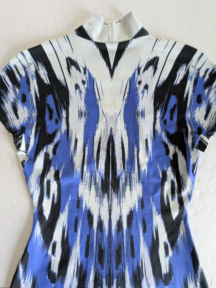 Just Cavalli Ikat Print Dress Size 40