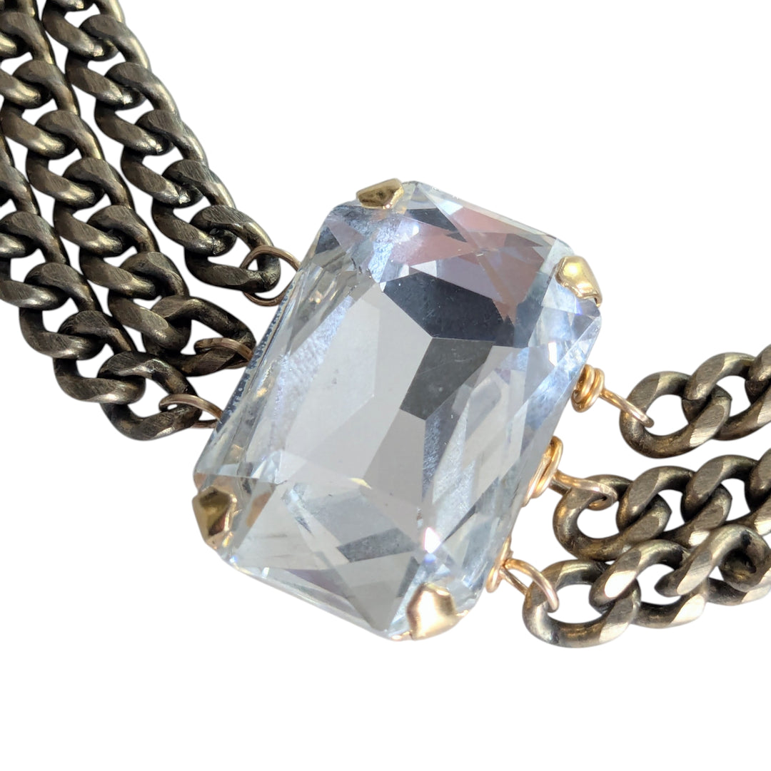 Janna Connor Oversized Crystal Necklace