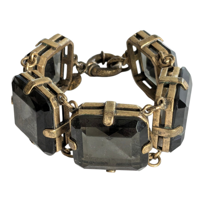 J. Crew Smoky Topaz Chunky Bracelet EC1847