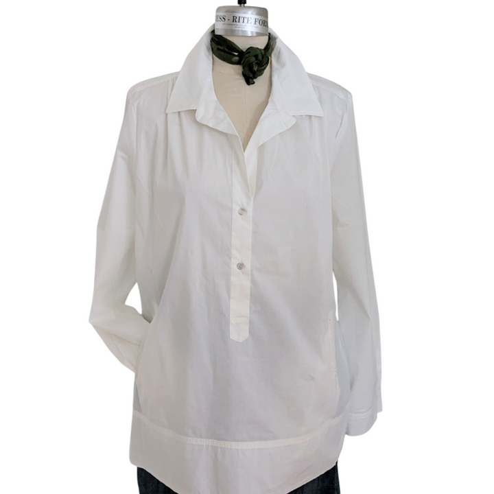 Nine West Woven Tunic Shirt Size XL