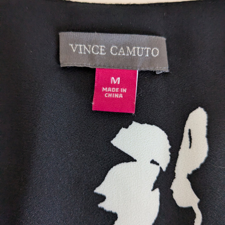 Vince Camuto Black & White Tunic Size Medium