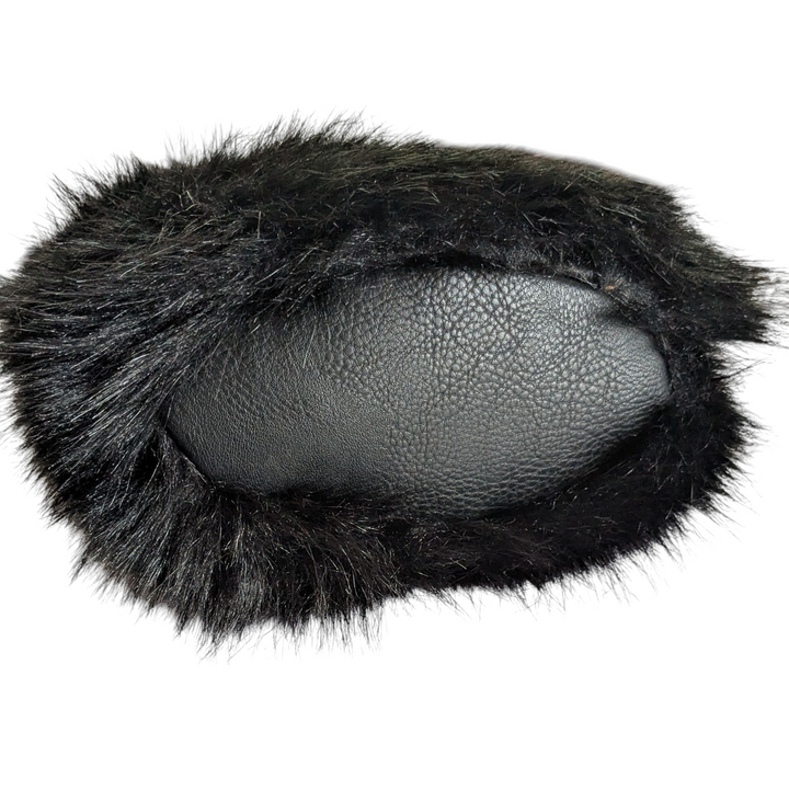 Carlos Santana Faux Fur Bucket Bag