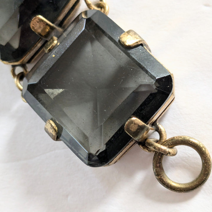 J. Crew Smoky Topaz Chunky Bracelet EC1847