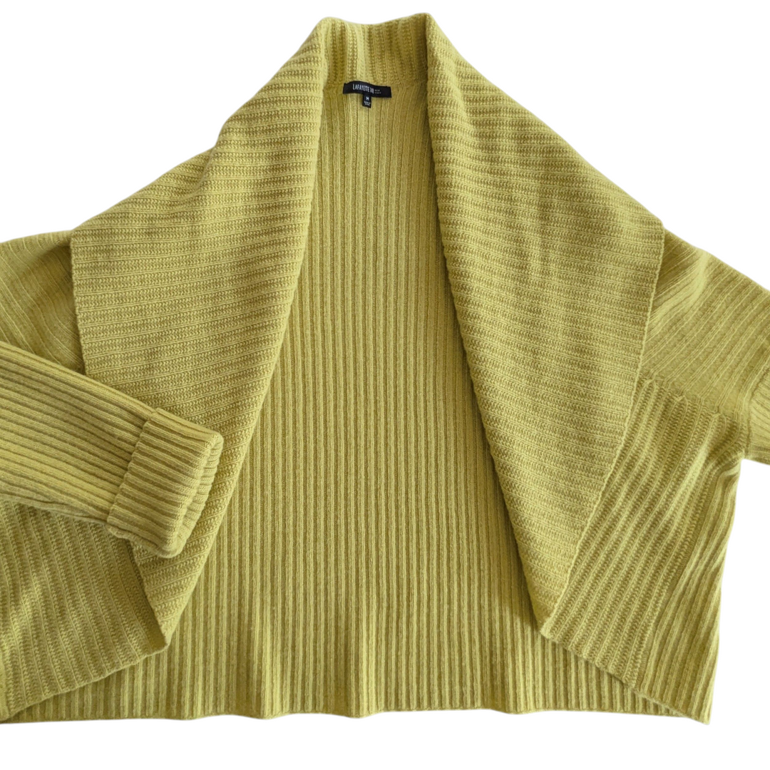 Lafayette 148 Chartreuse Shrug Size Medium