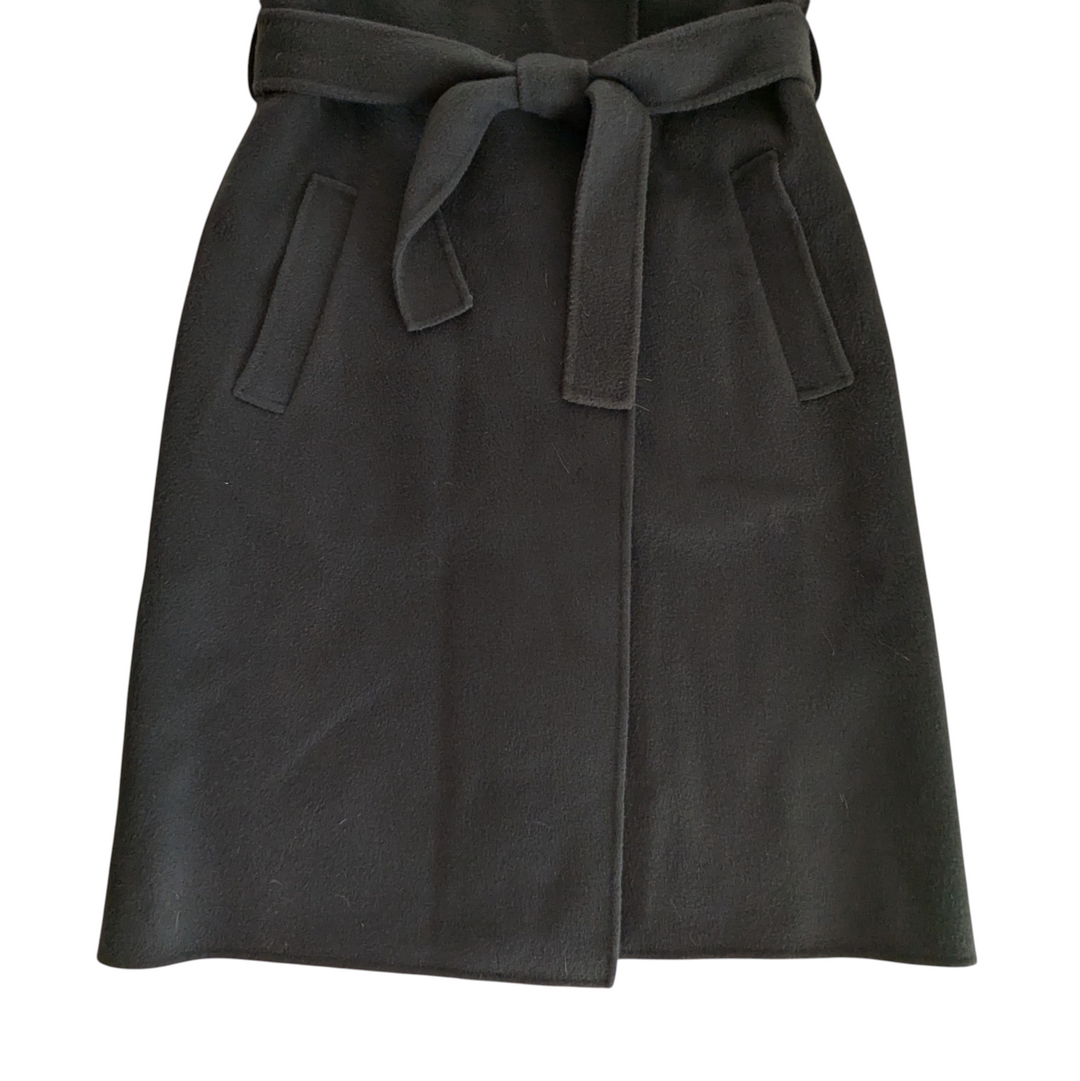 Theory Wool and Cashmere Wrap Coat Size Small