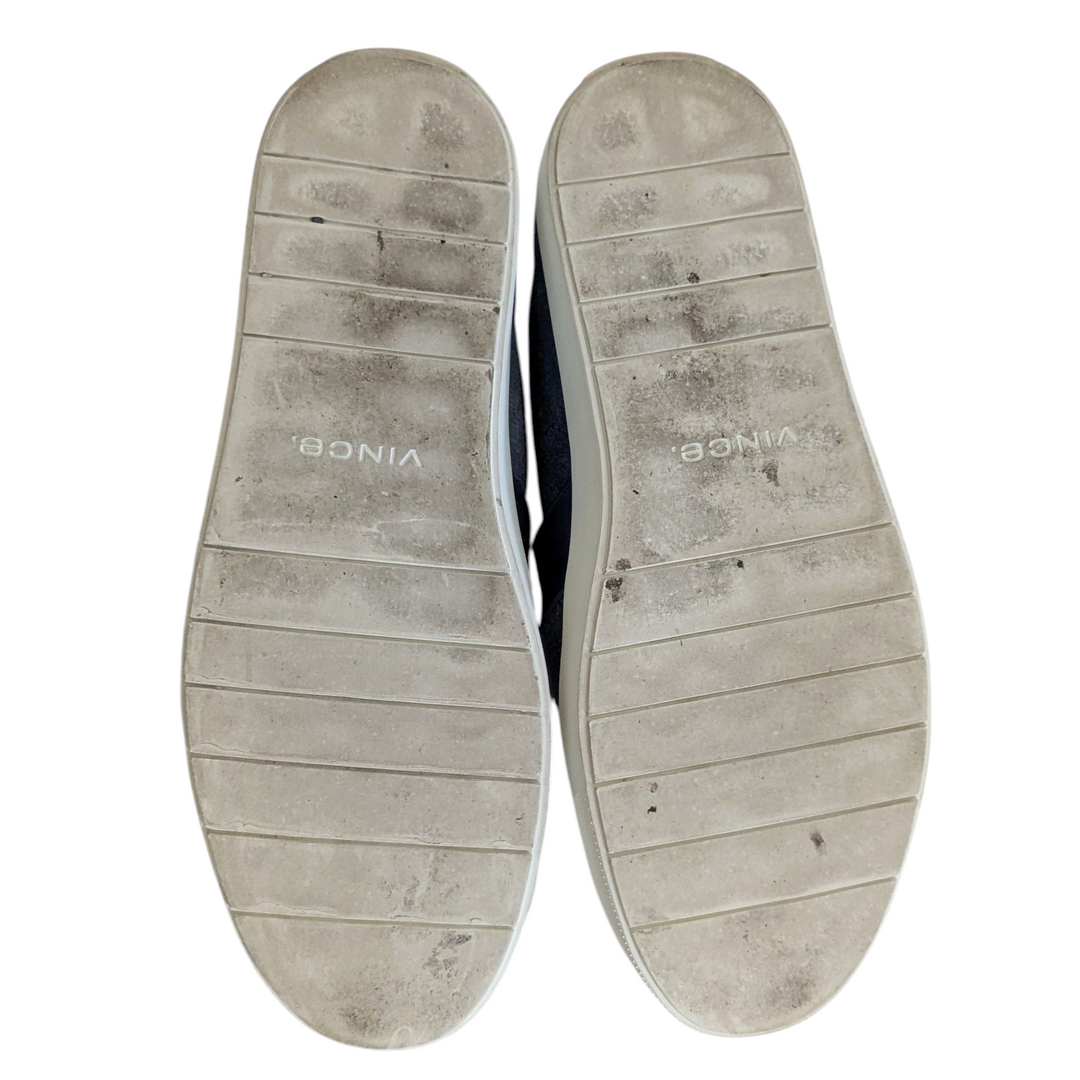 Vince Blair Embossed Suede Slip Ons Size 7