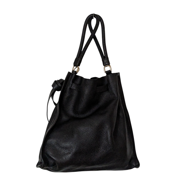 Tamara Mellon Leather Drawstring bag