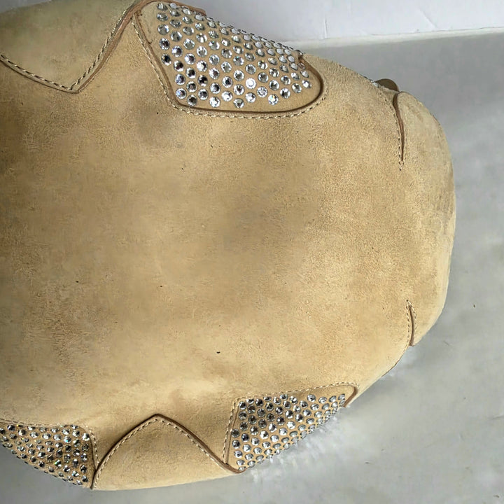Jimmy Choo Grant Hobo with Crystals