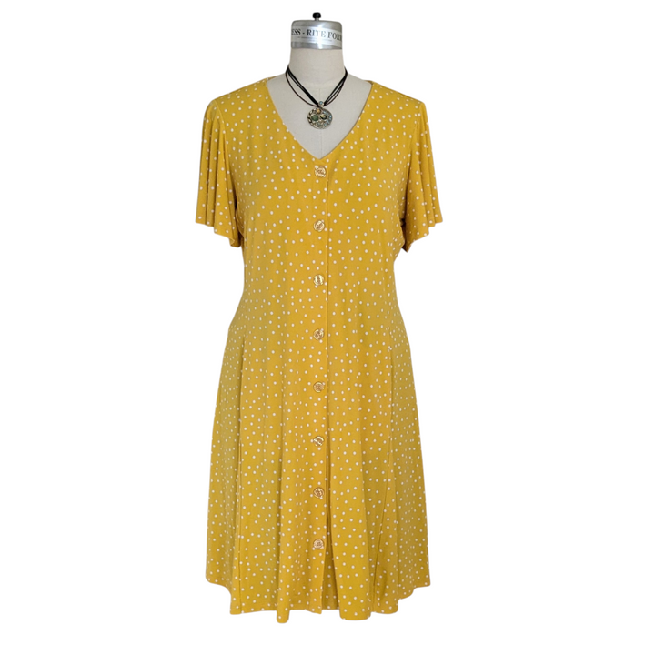 Susan Graver Jersey Knit Dress Size LP