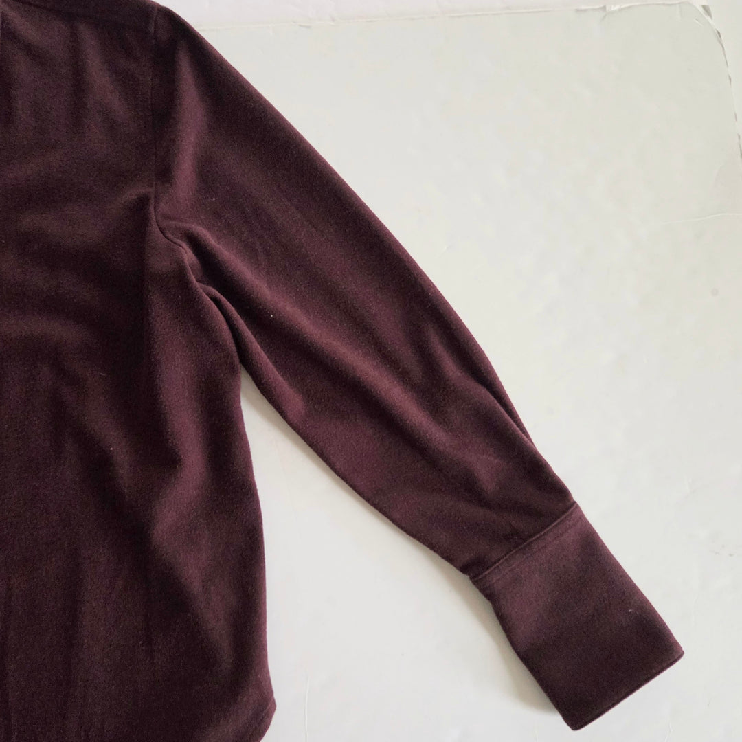 Kit & Ace Burgundy Shacket Size Small