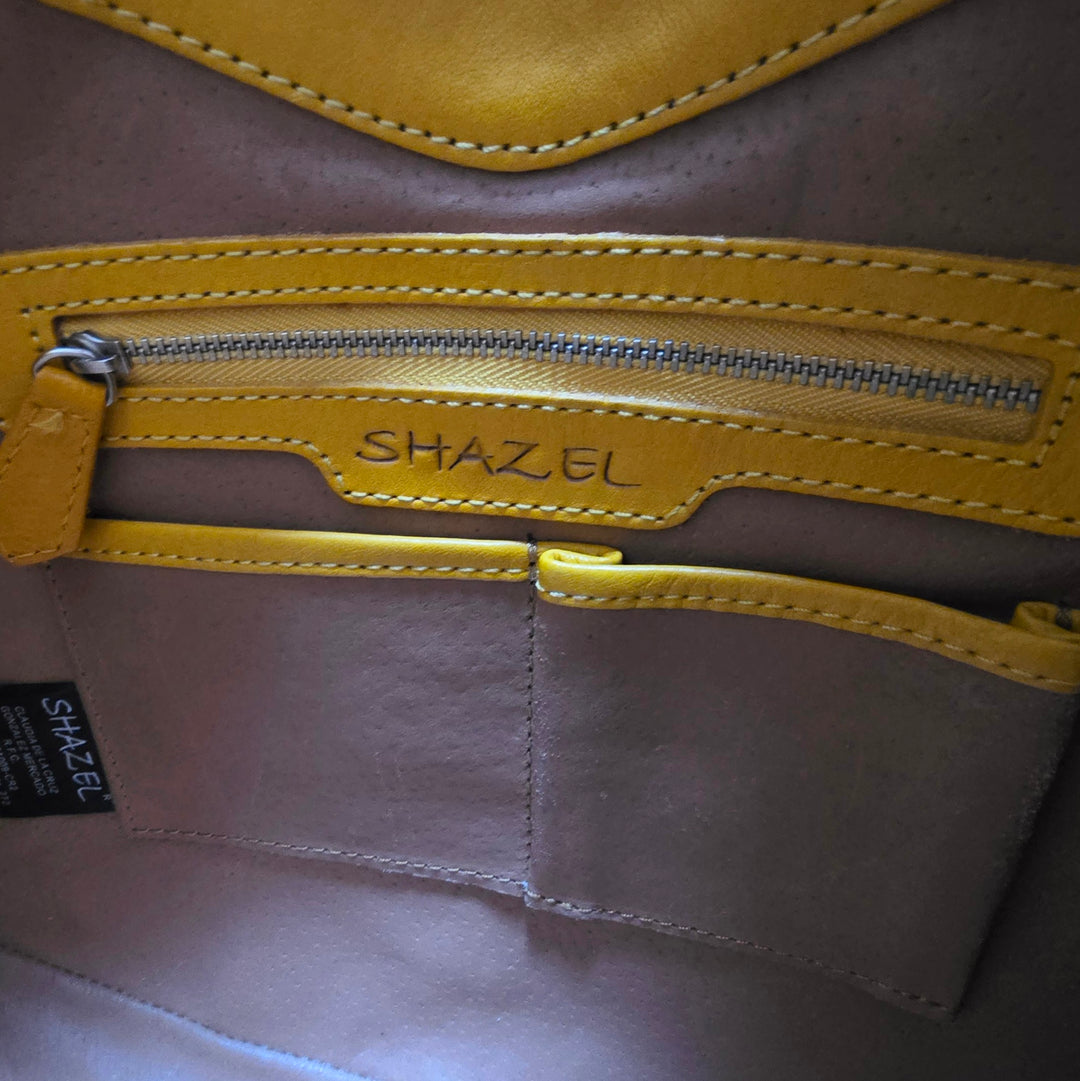 Shazel Leather Convertible Shoulder Bag