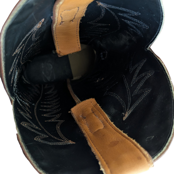 Diamond J Western Boots Size 7.5