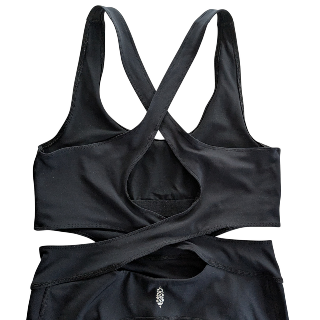 Free People Movement Back It Up Jumpsuit Size Medium