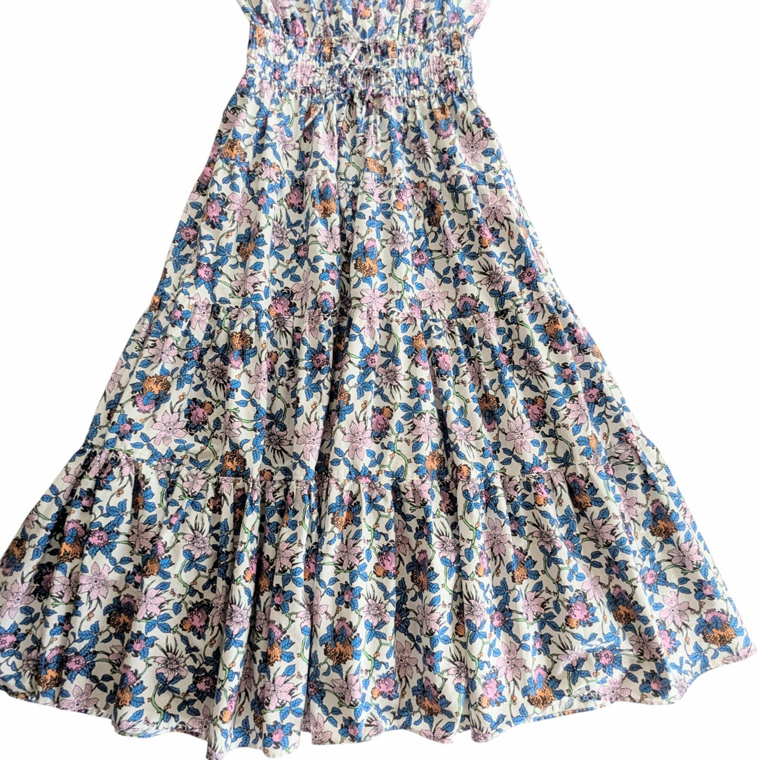 10 Crosby Derek Lam Fatima Tiered Maxi Dress Size 6