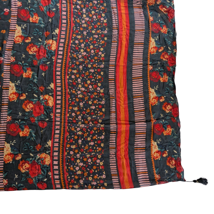 Saachi Wool & Silk Square Scarf