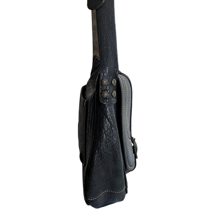 Patricia Nash Leather Saddle Bag