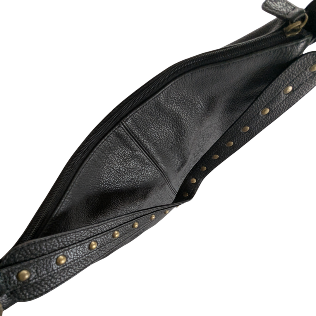 Adrienne Vittadini Leather Hobo Bag