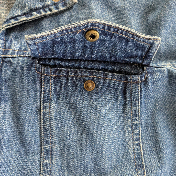 Eddie Bauer Denim Dress Size Large