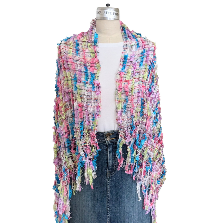 Cha Chi's Multi Color Scarf Wrap