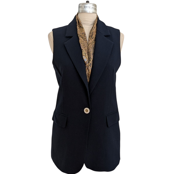 Joie Tailored Vest Size 8