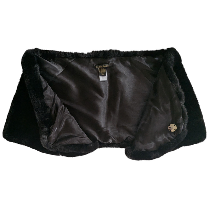 Christian Lacroix Faux Fur Wrap