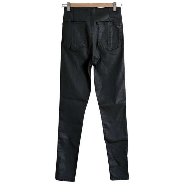 Rag & Bone Nina Coated Cotton Pull On Pants Size 8 NWT