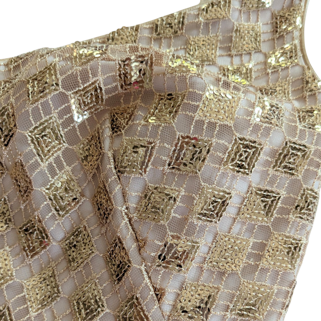 Tadashi Shoji Annabelle Sequin Slip Dress Size 10