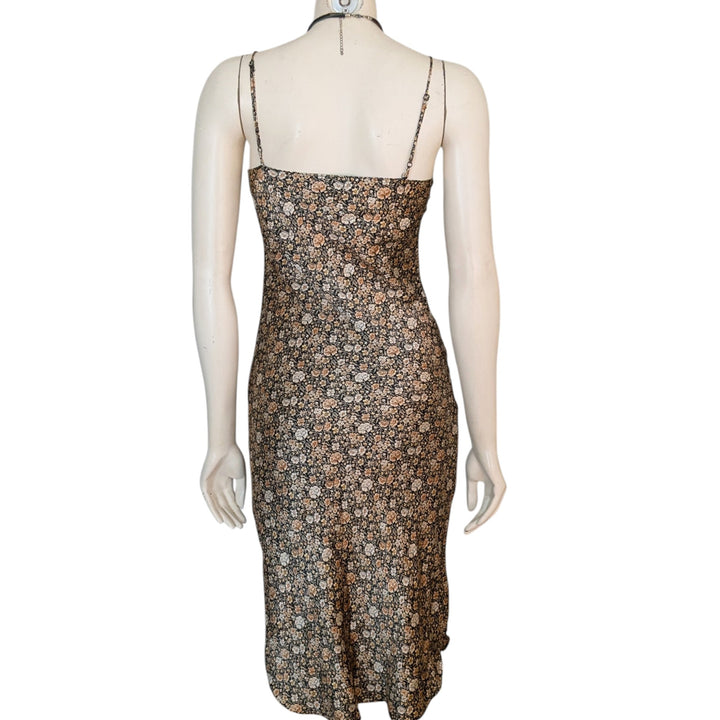 Nili Lotan Silk Slip Midi Dress Size XS
