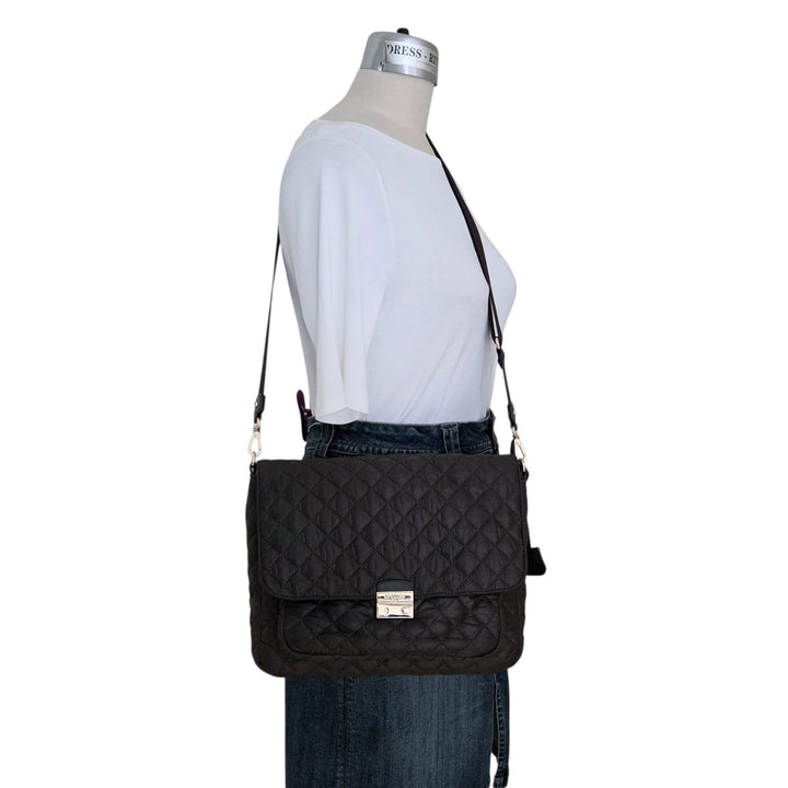 MZ Wallace Quilted Nylon Convertible Bag