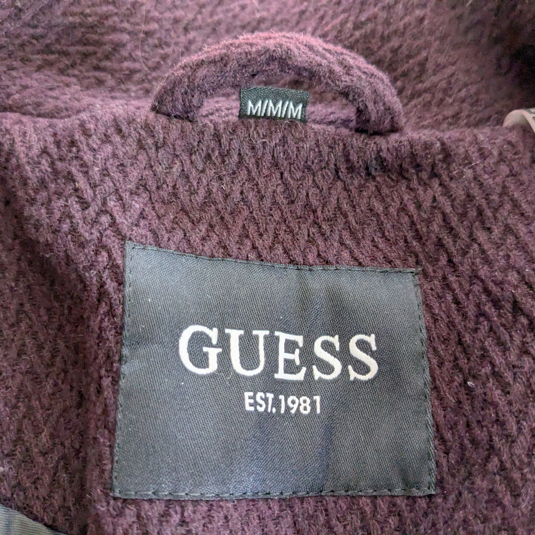 Guess Wool Blend Coat Size Medium