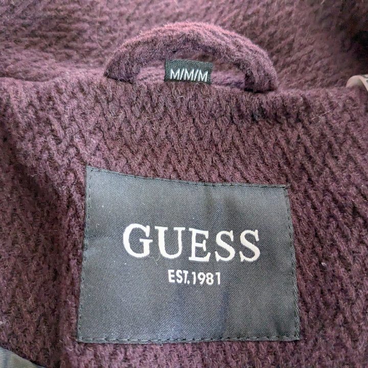 Guess Wool Blend Coat Size Medium