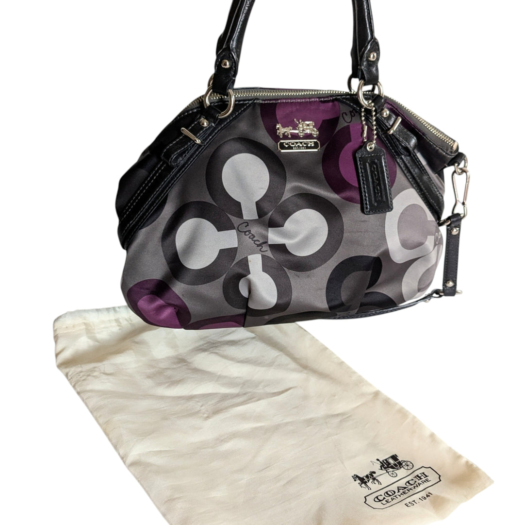 Coach Madison Sophia Sateen Nylon Satchel