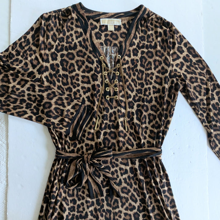 MICHAEL Michael Kors Animal Print Dress Size Small