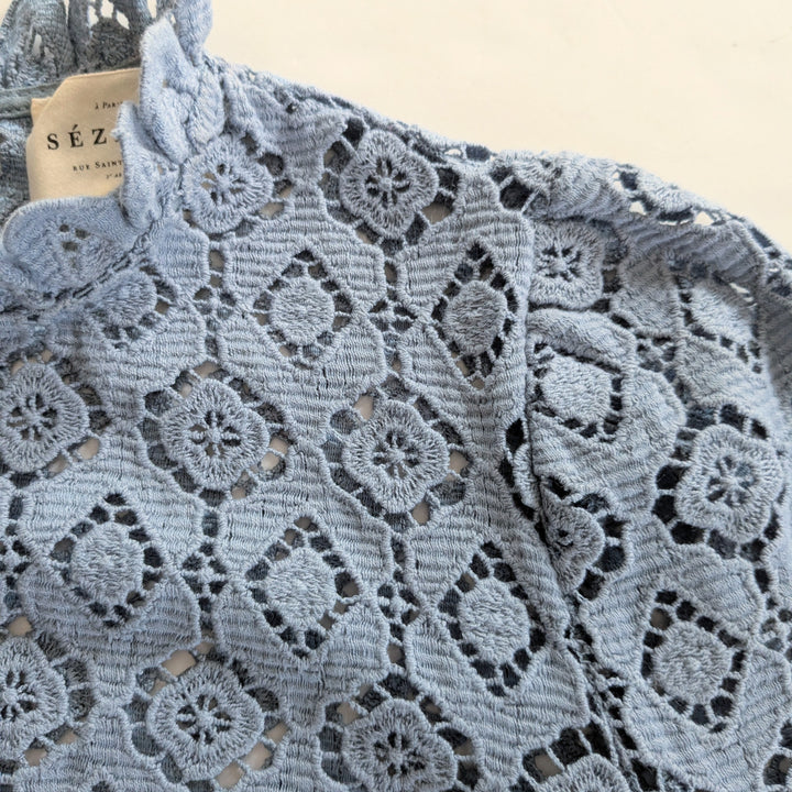 Sezane Eglentine Lace Top Size 34/2