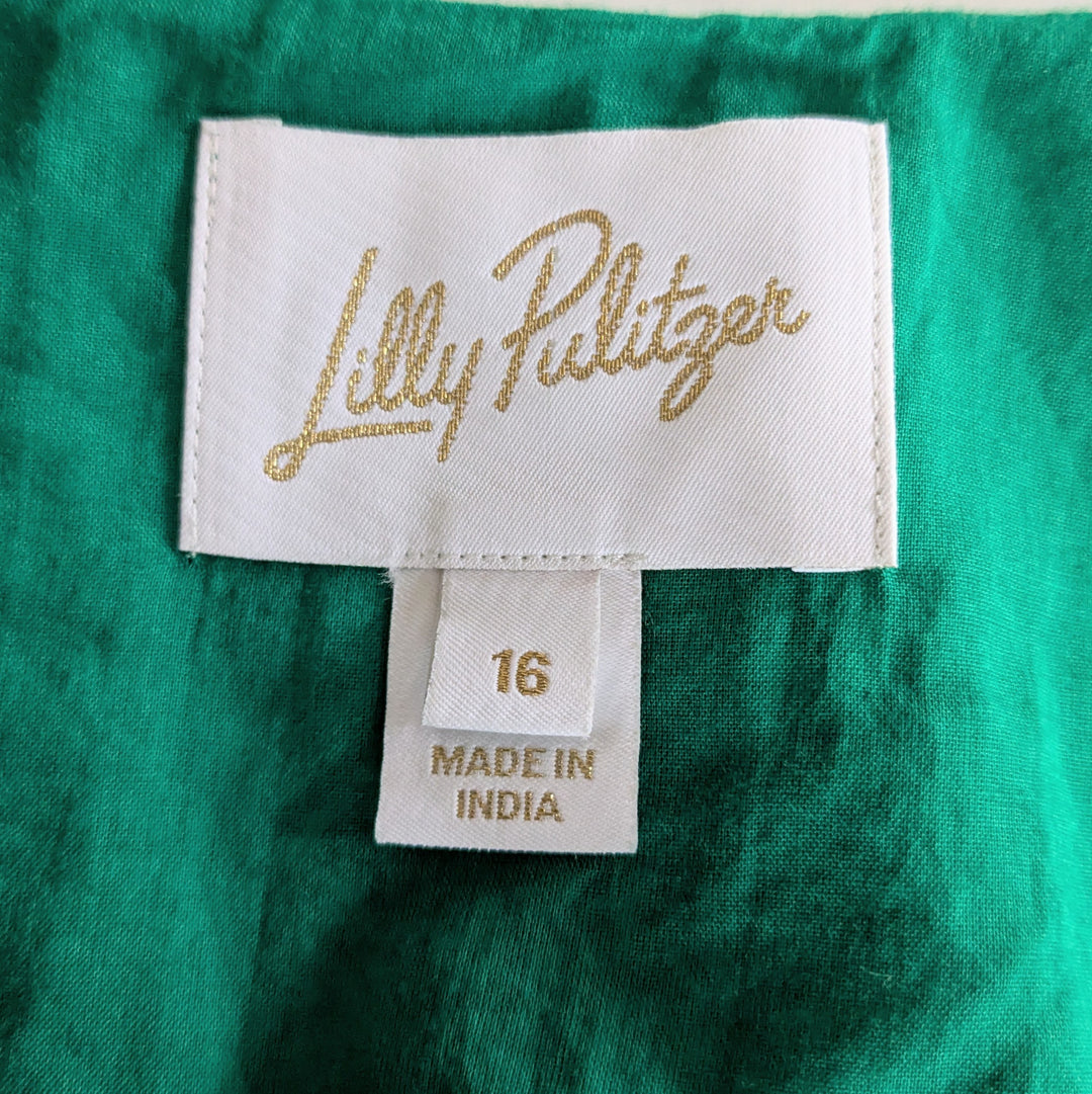Lilly Pulitzer Kentlee Dress Size 16