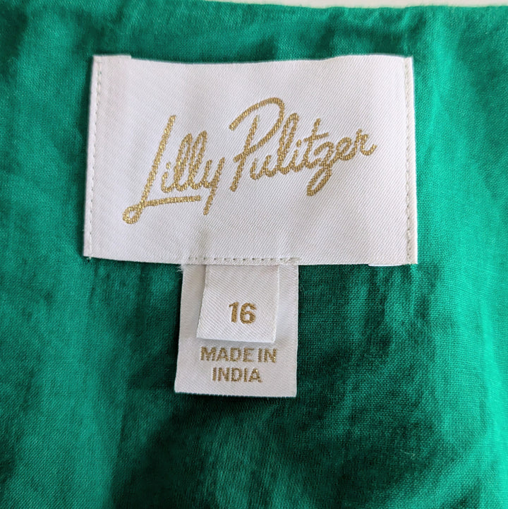 Lilly Pulitzer Kentlee Dress Size 16