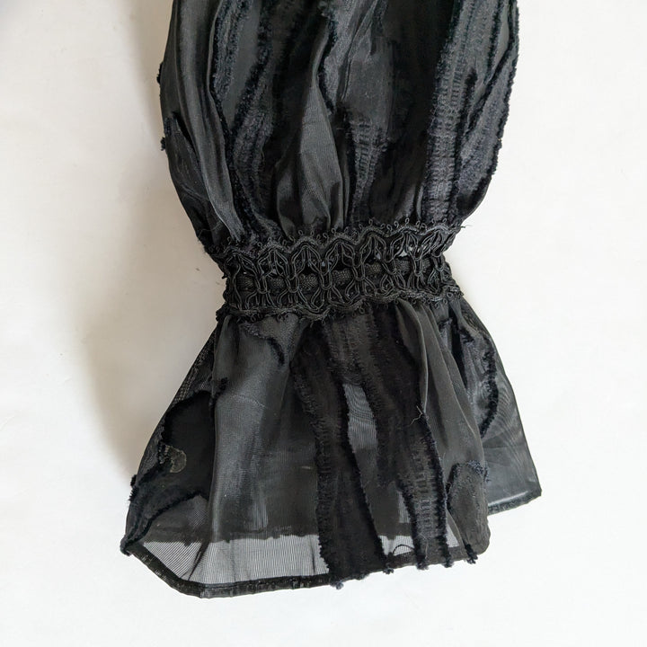 Alexis Raza Ruffled Off the Shoulder Top Size Medium