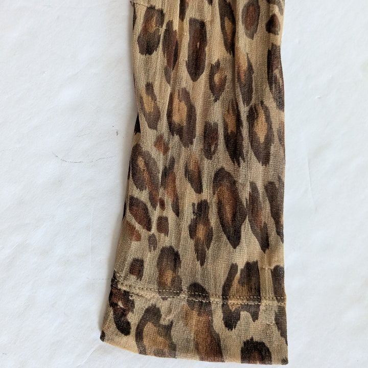EMANUEL by Emanuel Ungaro Sheer Silk Top Size Large