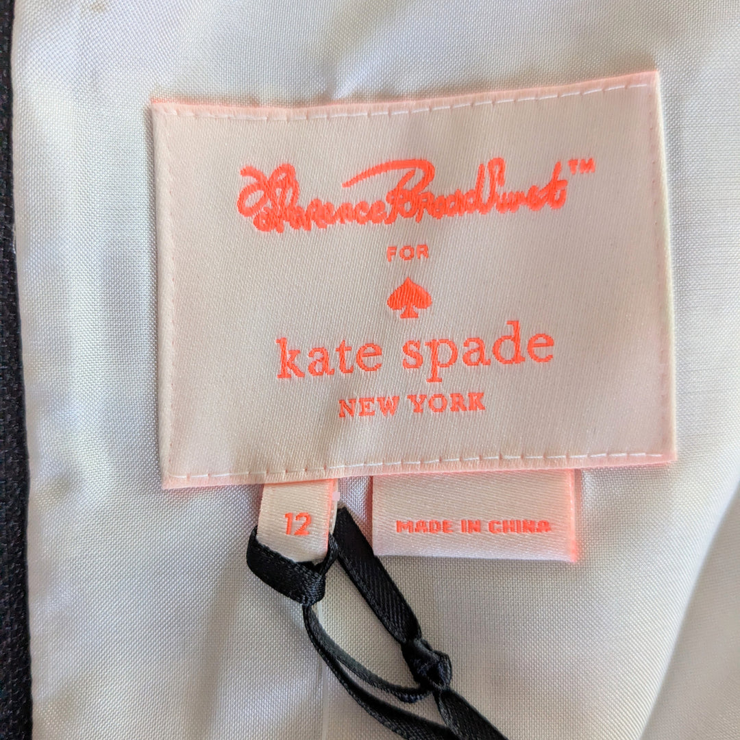 Kate Spade Cotton/Silk Sheath Dress Size 12
