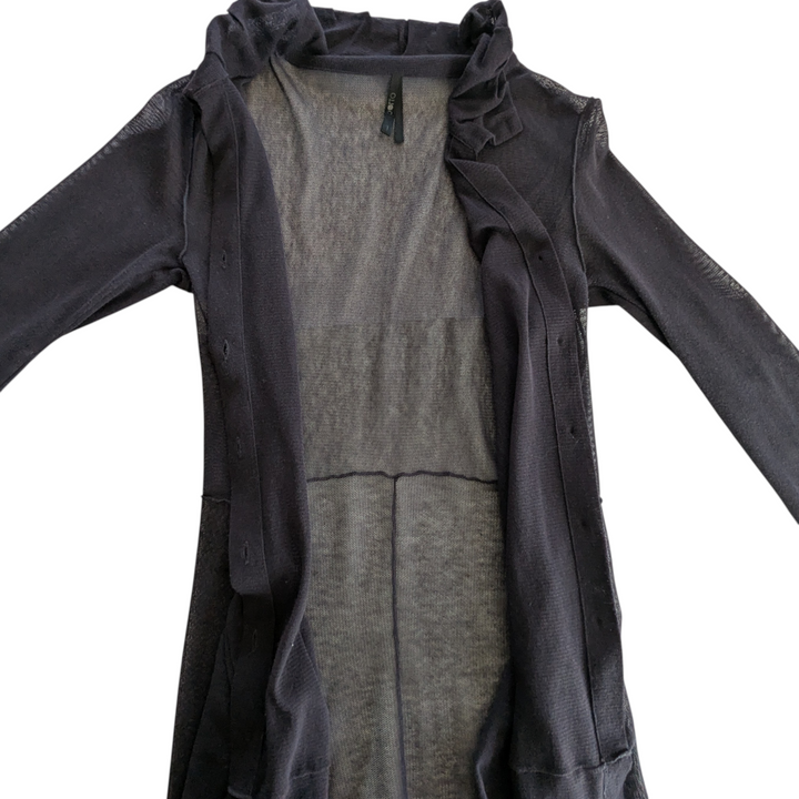 Porto Palmer Long Mesh Cardigan Size Small